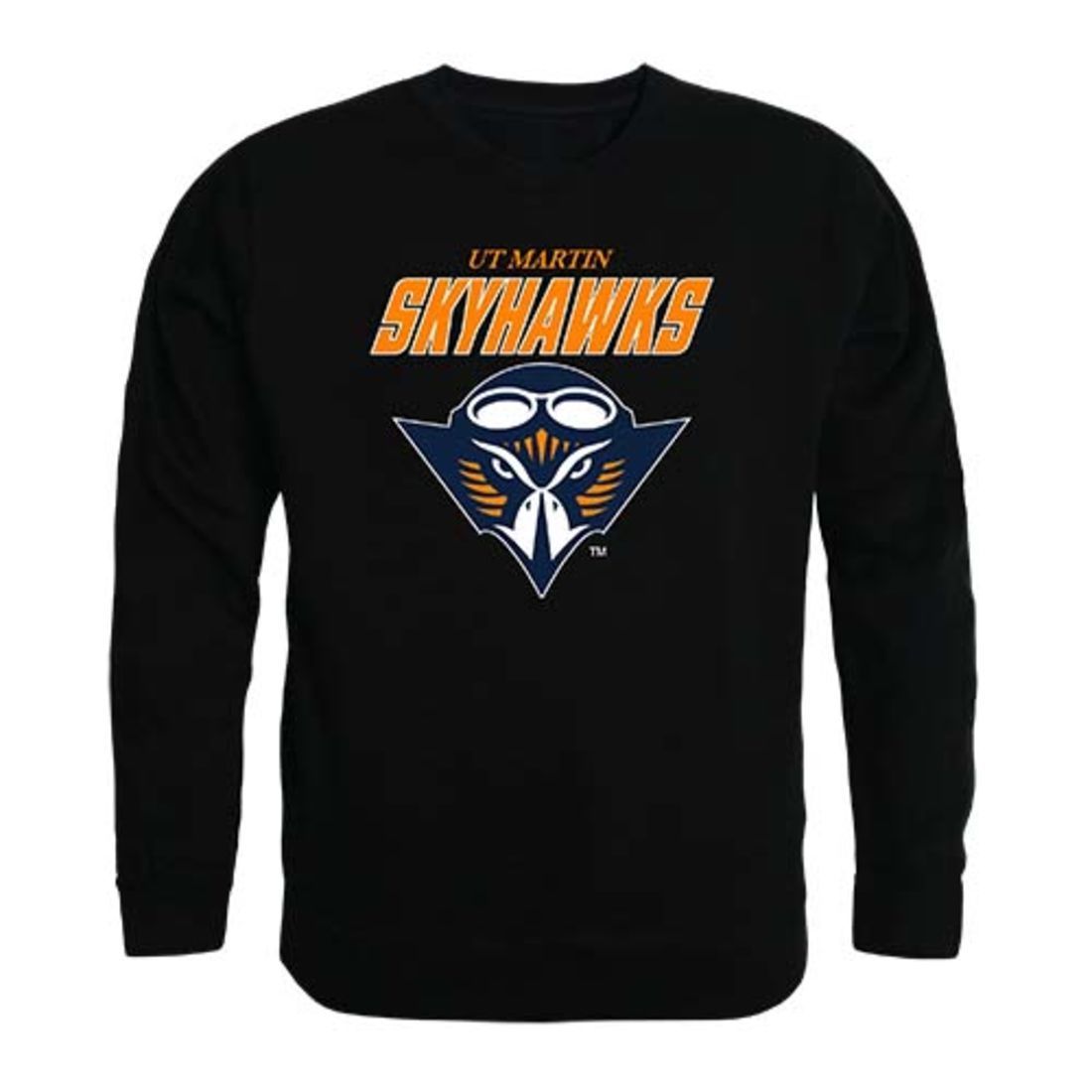 Tuskegee University Tigers Crewneck Pullover Sweatshirt Sweater Black-Campus-Wardrobe