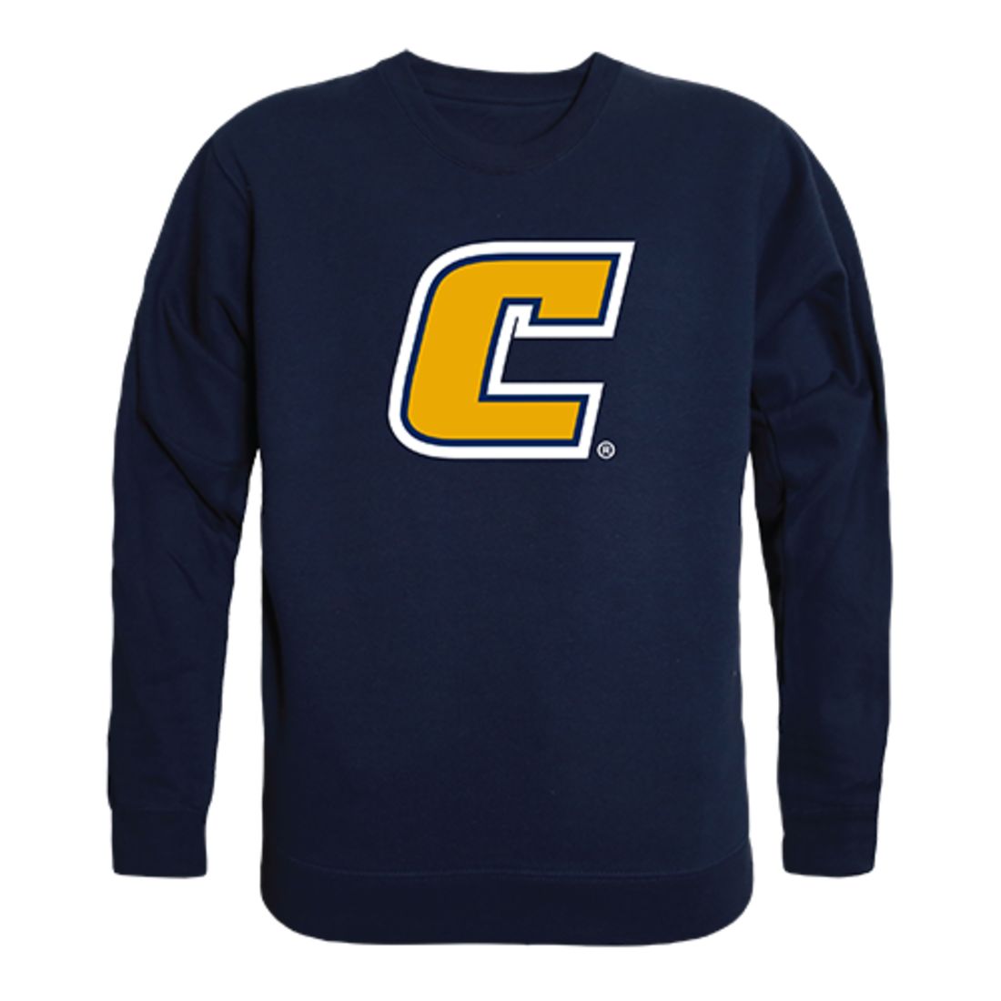 University of North Carolina at Greensboro Spartans Crewneck Pullover Sweatshirt Sweater Navy-Campus-Wardrobe