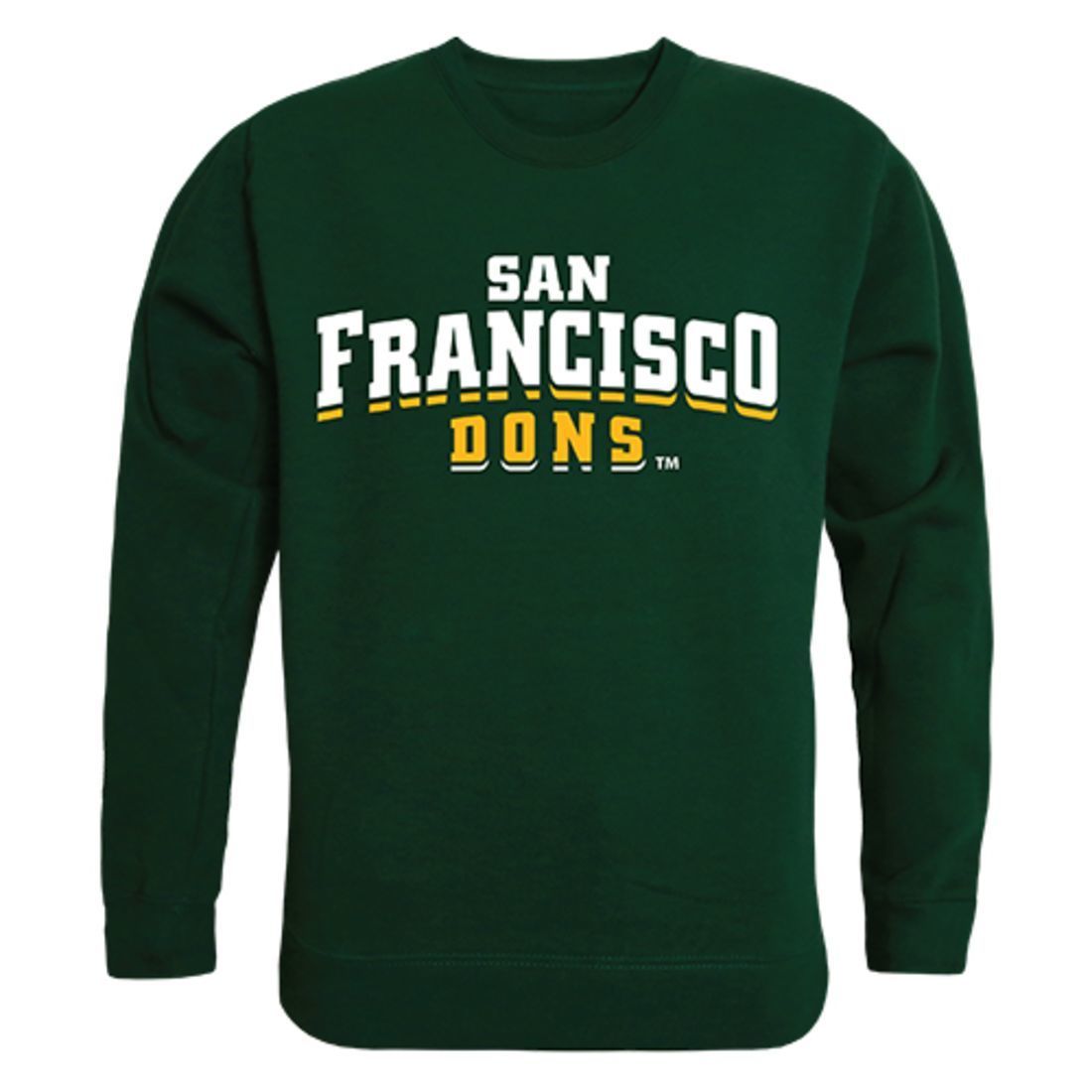 USFCA University of San Francisco College Crewneck Pullover Sweatshirt