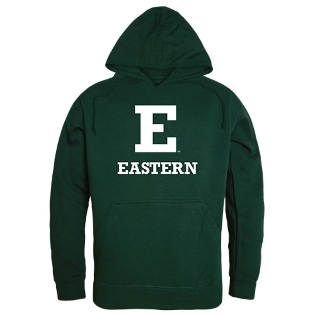 EMU Eastern Michigan University Freshman Pullover Sweatshirt Hoodie Forest Green-Campus-Wardrobe