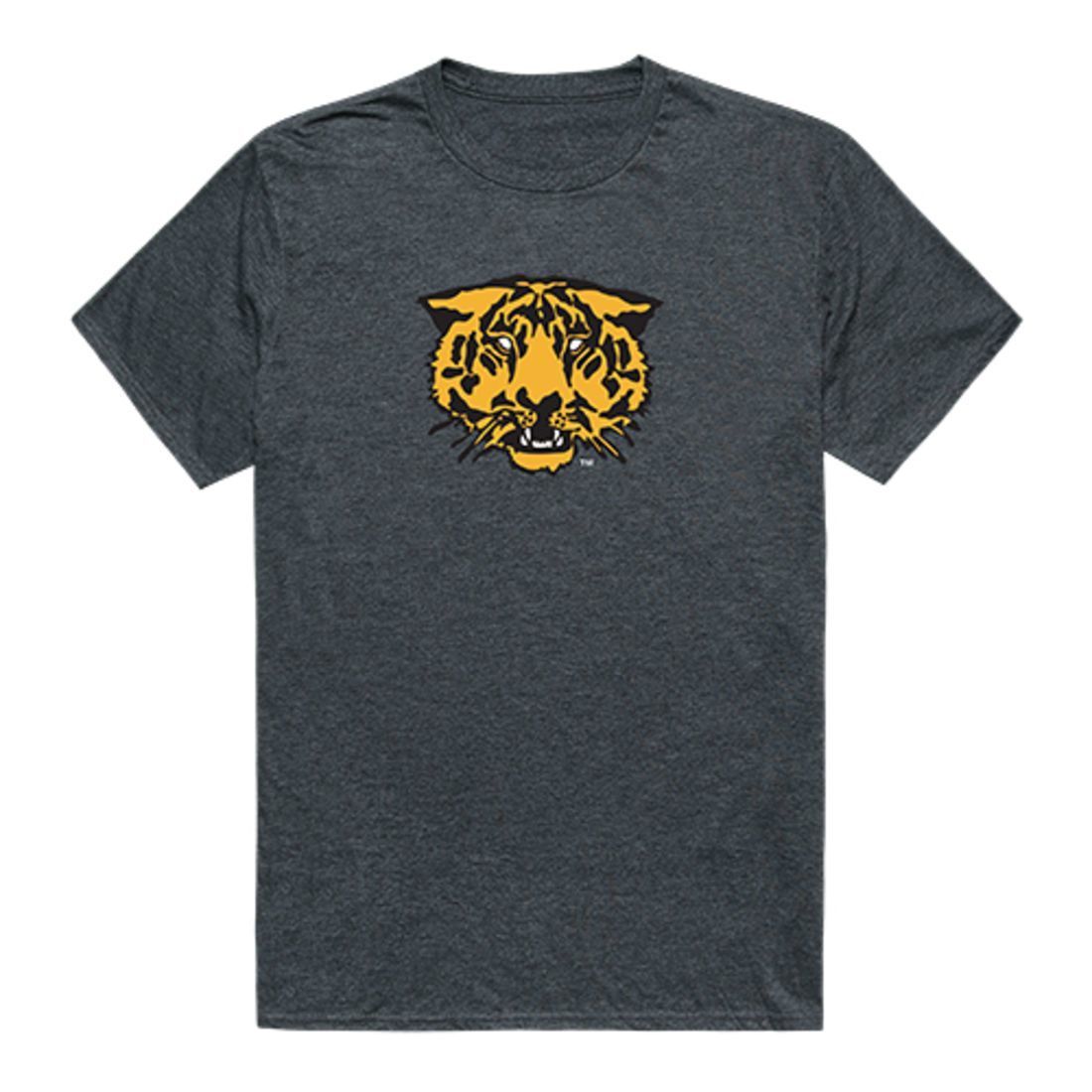 HSC Hampden-Sydney College Tigers Cinder Tee T-Shirt Heather Charcoal-Campus-Wardrobe