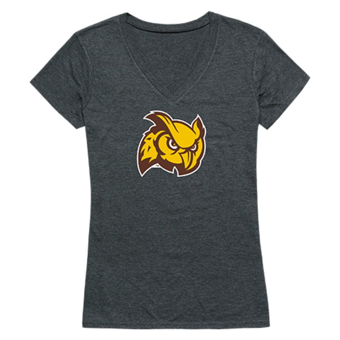 Rowan University Profs Womens Cinder T-Shirt Heather Charcoal-Campus-Wardrobe