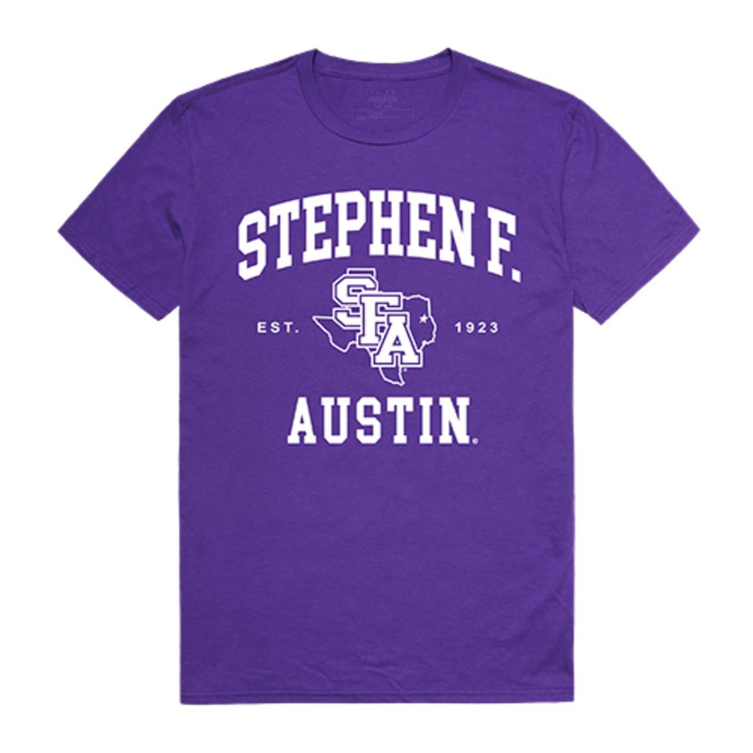 Stephen F. Austin State University SFASU Lumberjacks Seal T-Shirt Purp