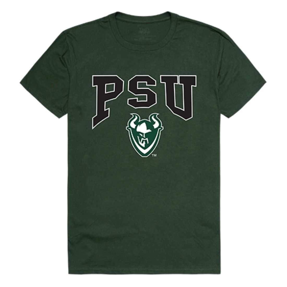 PSU Portland State University Vikings Athletic T-Shirt Forest-Campus-Wardrobe