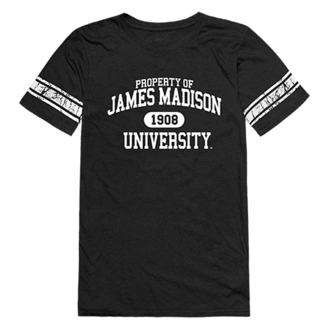 James Madison University Dukes Mom Mother Parent Logo Short Sleeve T-shirt Tee