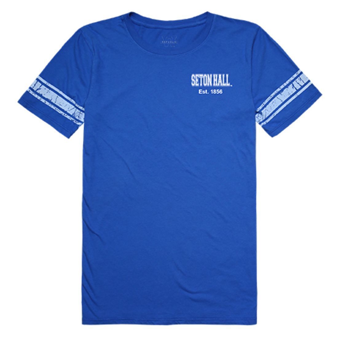 Seton Hall University Pirates Womens Practice Tee T-Shirt Royal-Campus-Wardrobe