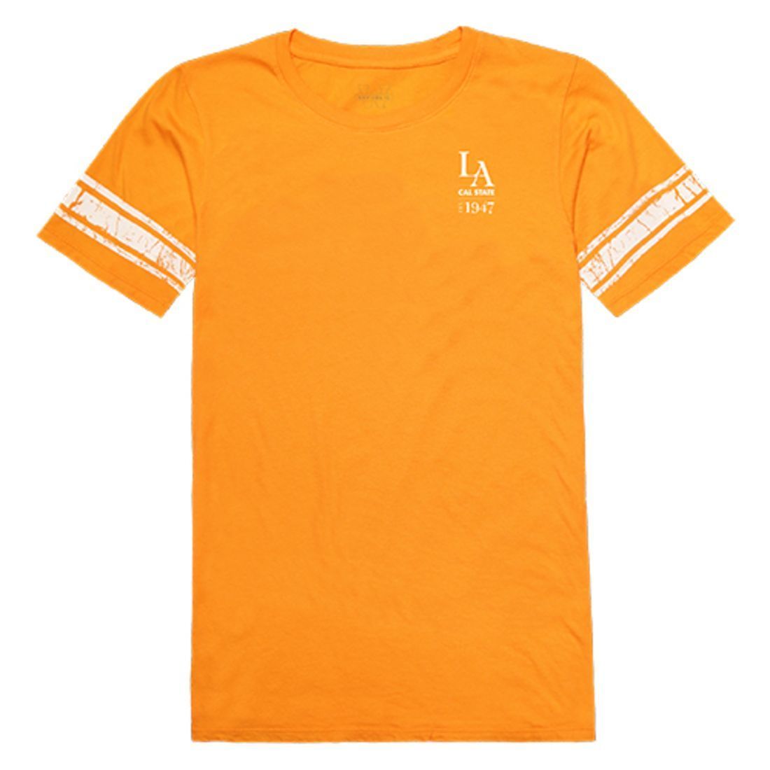 Cal State University Los Angeles Golden Eagles Womens Practice Tee T-Shirt Gold-Campus-Wardrobe