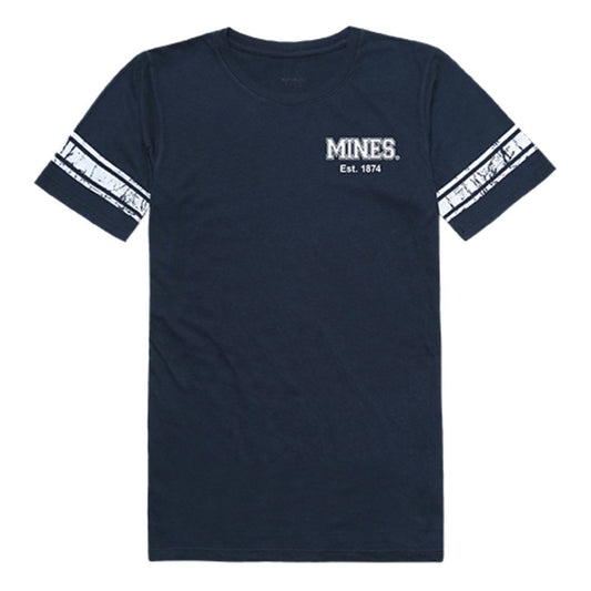 Colorado School of Mines Orediggers Womens Practice T-Shirt Navy-Campus-Wardrobe