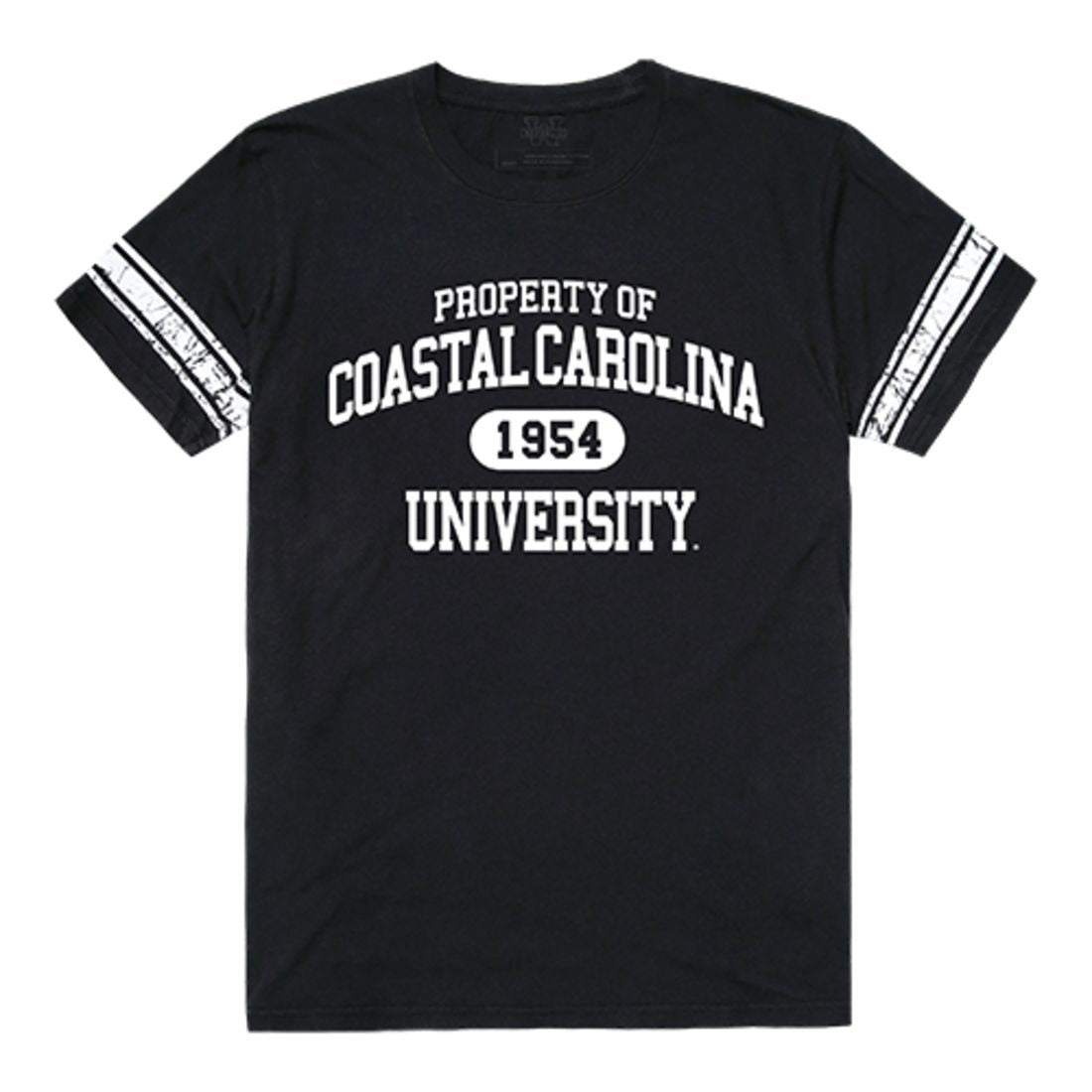 CCU Coastal Carolina University Chanticleers Property T-Shirt Black-Campus-Wardrobe