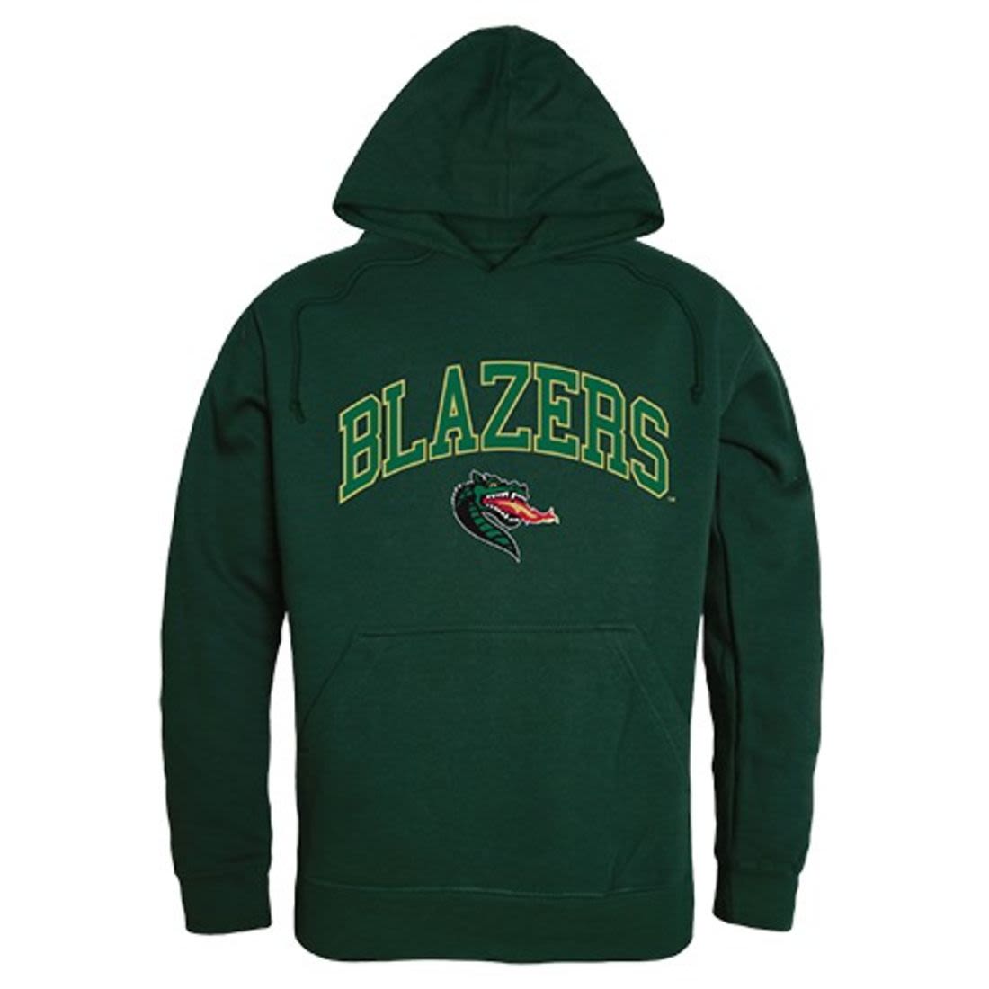 UAB University of Alabama at Birmingham Blazer Campus Hoodie Sweatshirt Forest-Campus-Wardrobe