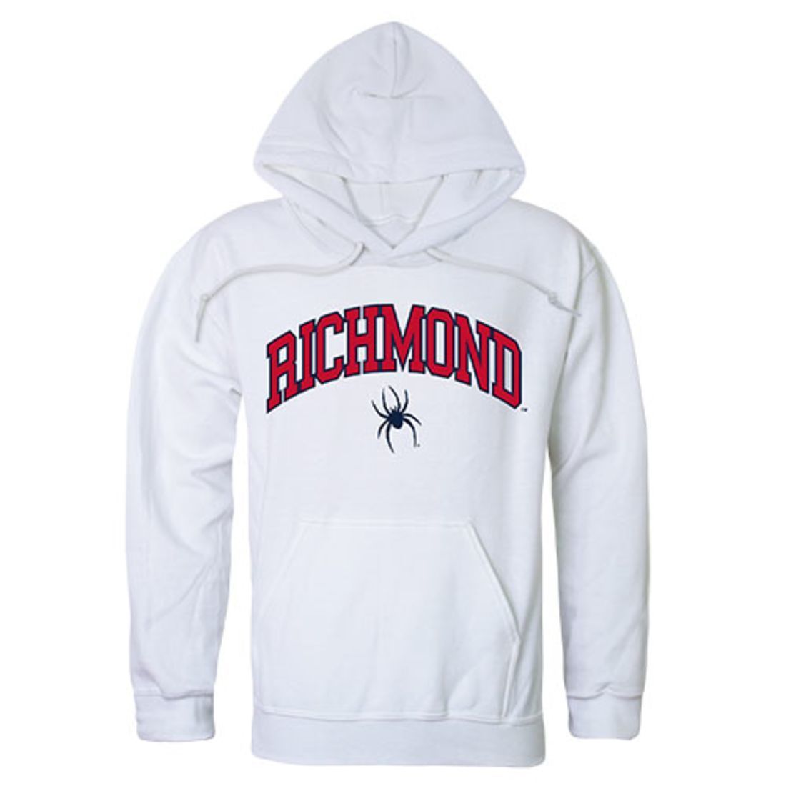 University of Richmond Spiders Campus Hoodie Sweatshirt White-Campus-Wardrobe