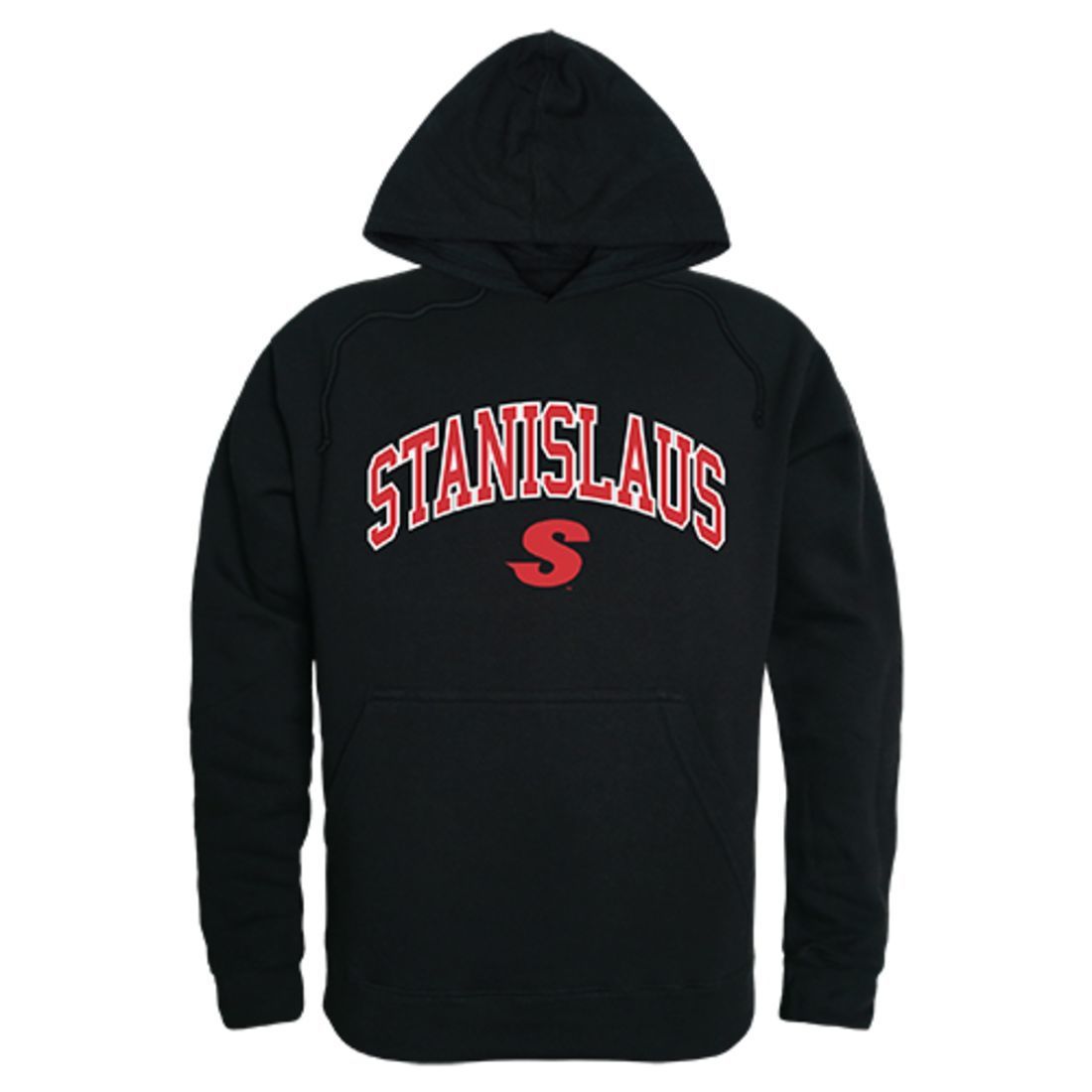 California State University Stanislaus Warriors Campus Hoodie Sweatshirt Black-Campus-Wardrobe