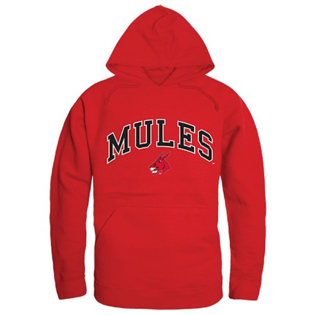 University of Central Missouri Mules Campus Hoodie Sweatshirt Red-Campus-Wardrobe