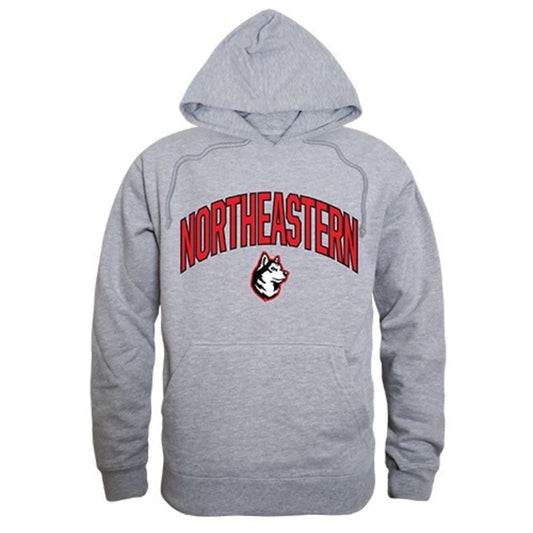 Northeastern University Huskies Campus Hoodie Sweatshirt Heather Grey-Campus-Wardrobe
