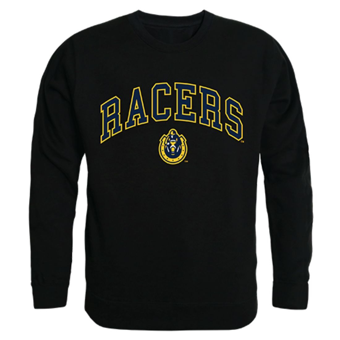 MSU Murray State University Campus Crewneck Pullover Sweatshirt Sweater Black-Campus-Wardrobe