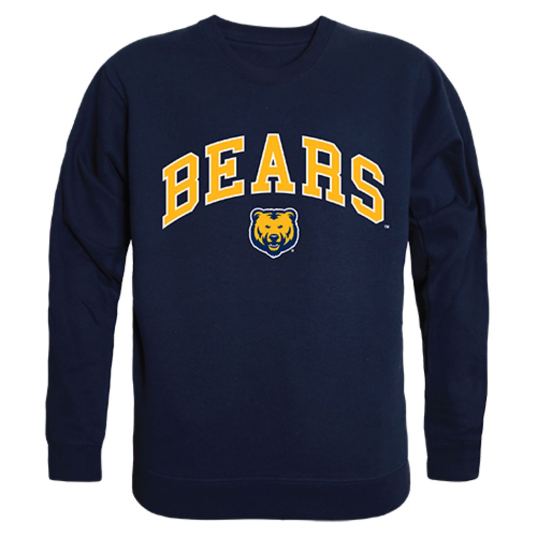 University of Northern Colorado Campus Crewneck Pullover Sweatshirt Sweater Navy-Campus-Wardrobe
