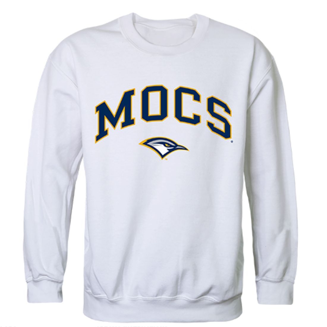 UTC University of Tennessee at Chattanooga Campus Crewneck Pullover Sweatshirt Sweater White-Campus-Wardrobe