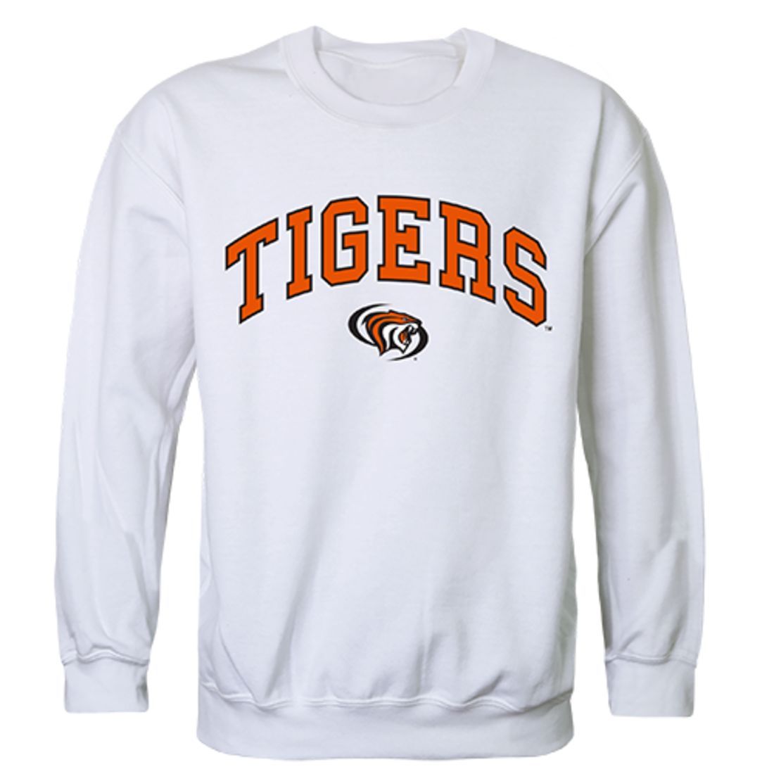 University of the Pacific Campus Crewneck Pullover Sweatshirt Sweater White-Campus-Wardrobe