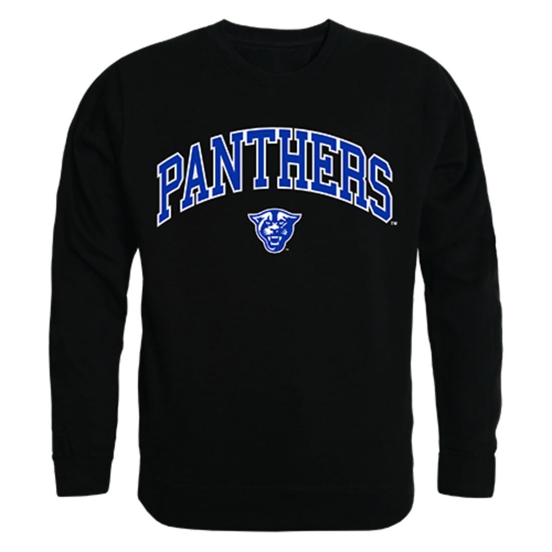 GSU Georgia State University Campus Crewneck Pullover Sweatshirt Sweater Black-Campus-Wardrobe