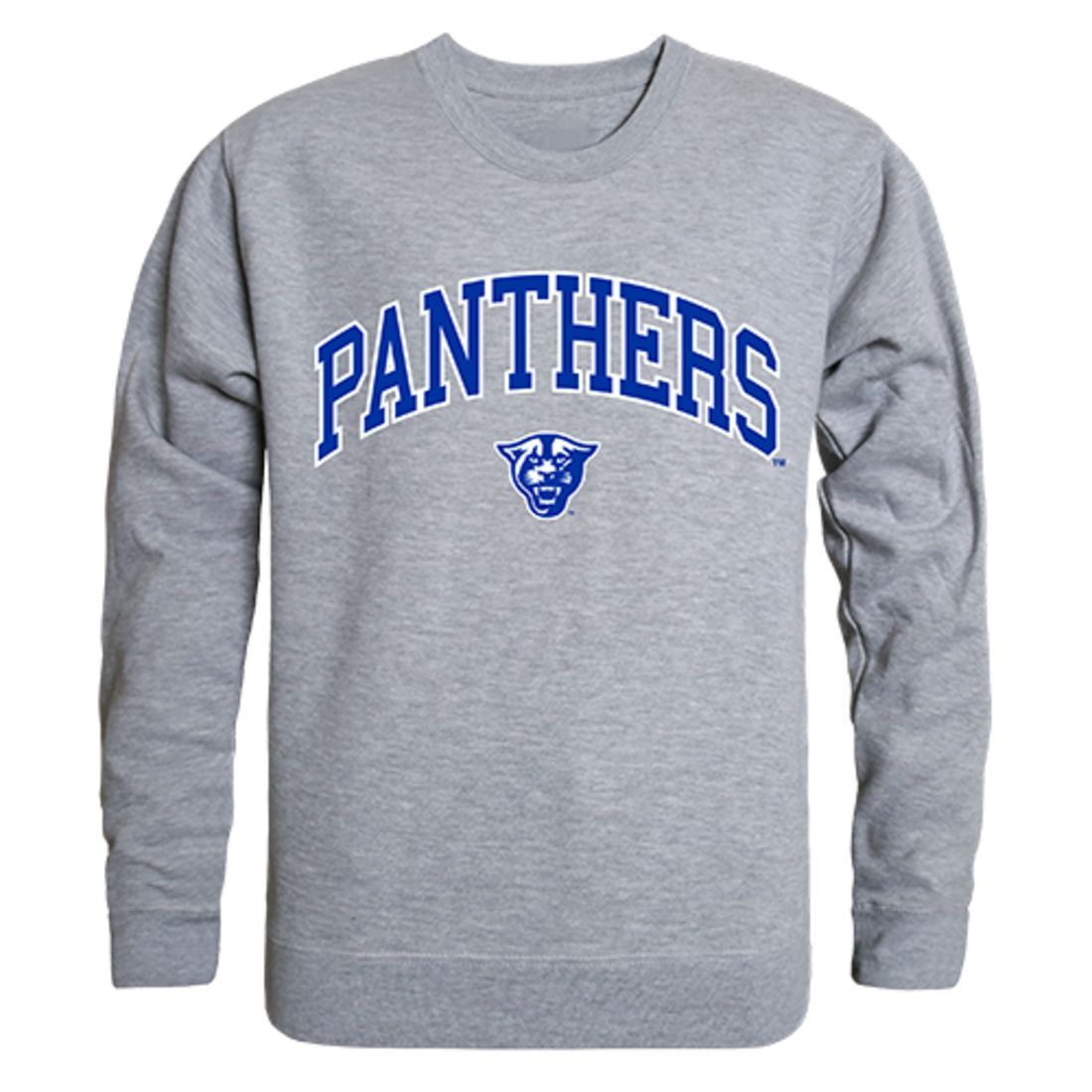 GSU Georgia State University Campus Crewneck Pullover Sweatshirt Sweater Heather Grey-Campus-Wardrobe