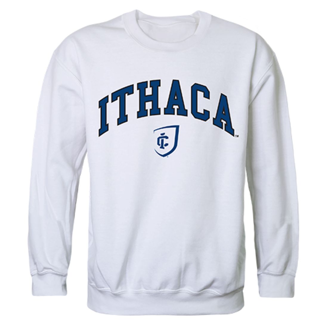 White 2025 college sweater