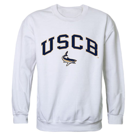 USCB University of South Carolina Beaufort Campus Crewneck Pullover Sweatshirt Sweater White-Campus-Wardrobe