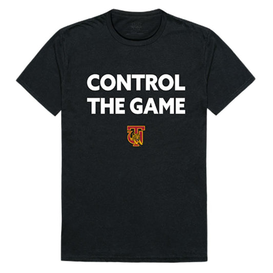 Tuskegee University Golden Tigers Control the Game T-Shirt Black-Campus-Wardrobe