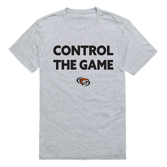 University of the Pacific Tigers Control the Game T-Shirt Heather Grey-Campus-Wardrobe