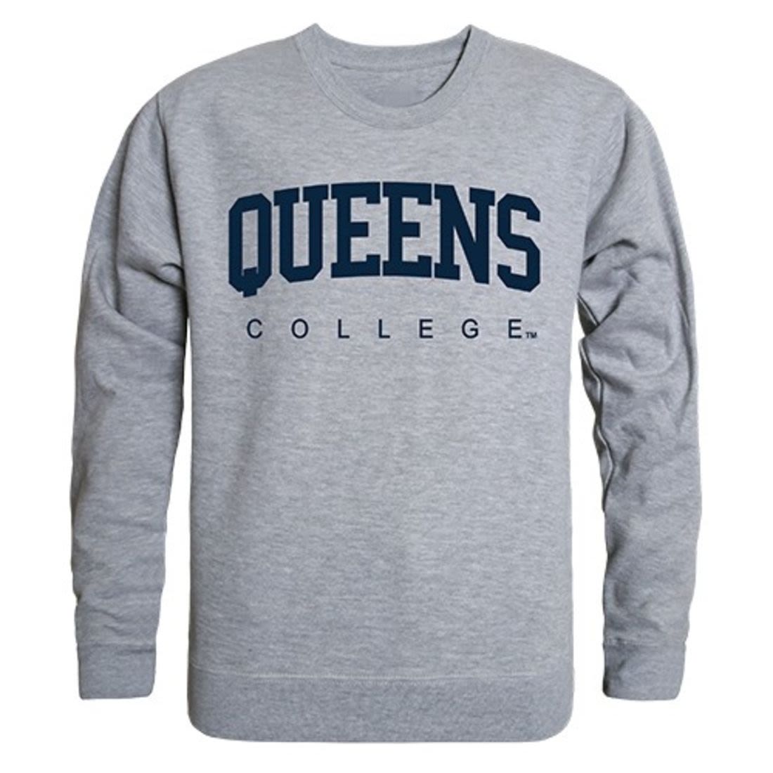 CUNY Queens College Game Day Crewneck Pullover Sweatshirt Sweater Heat