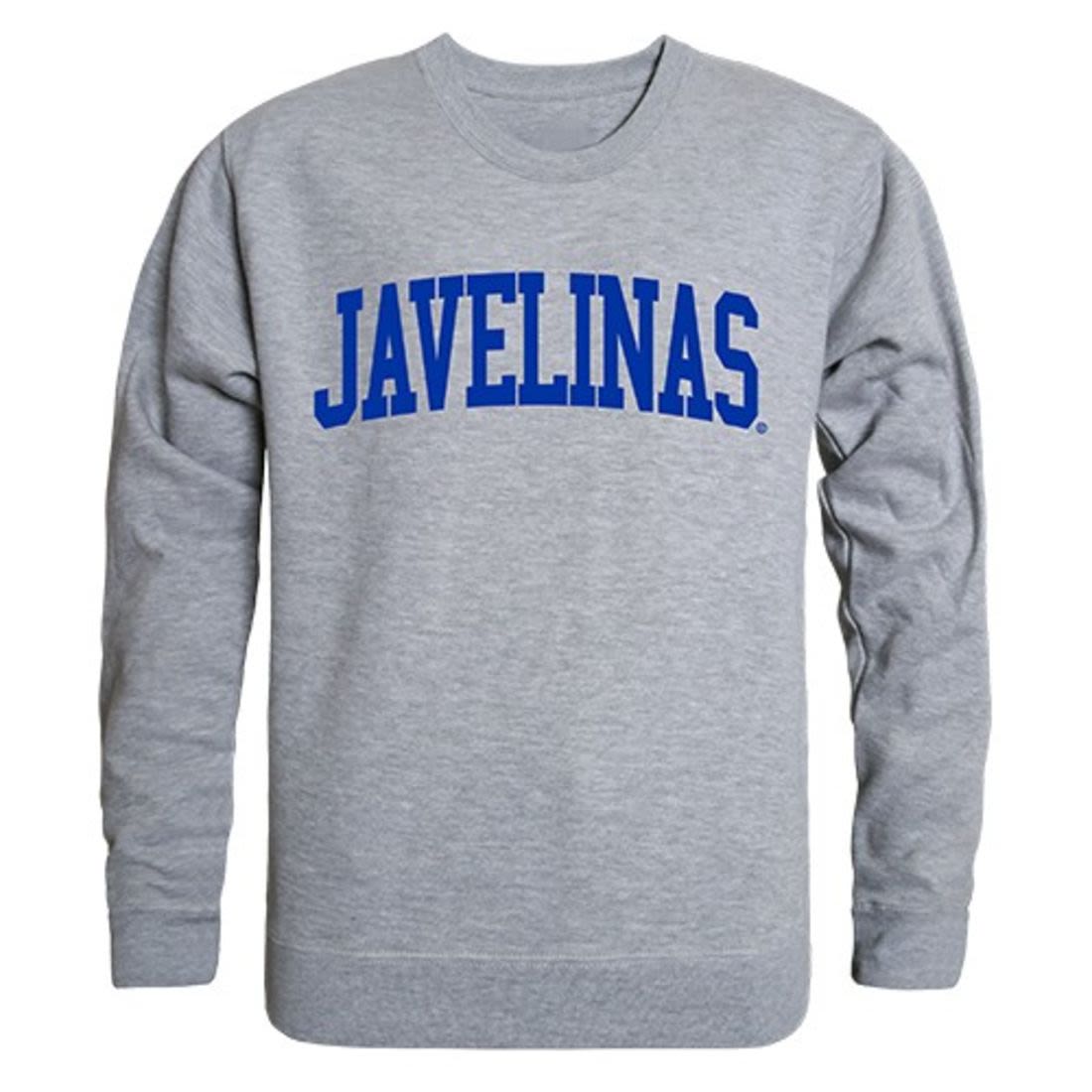 TAMUK Texas A&M University - Kingsville Game Day Crewneck Pullover Sweatshirt Sweater Heather Grey-Campus-Wardrobe