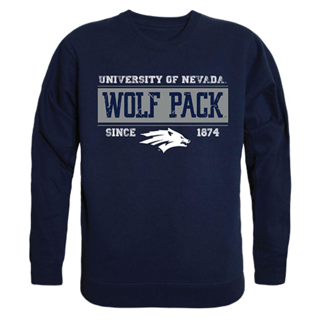 University of Nevada Wolf Pack Established Crewneck Pullover Sweatshir