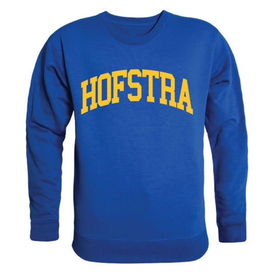 Hofstra University Pride Arch Crewneck Pullover Sweatshirt Sweater Royal-Campus-Wardrobe