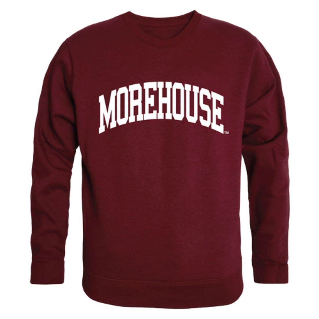 Morehouse College MaroonTigers Arch Crewneck Pullover Sweatshirt Sweat