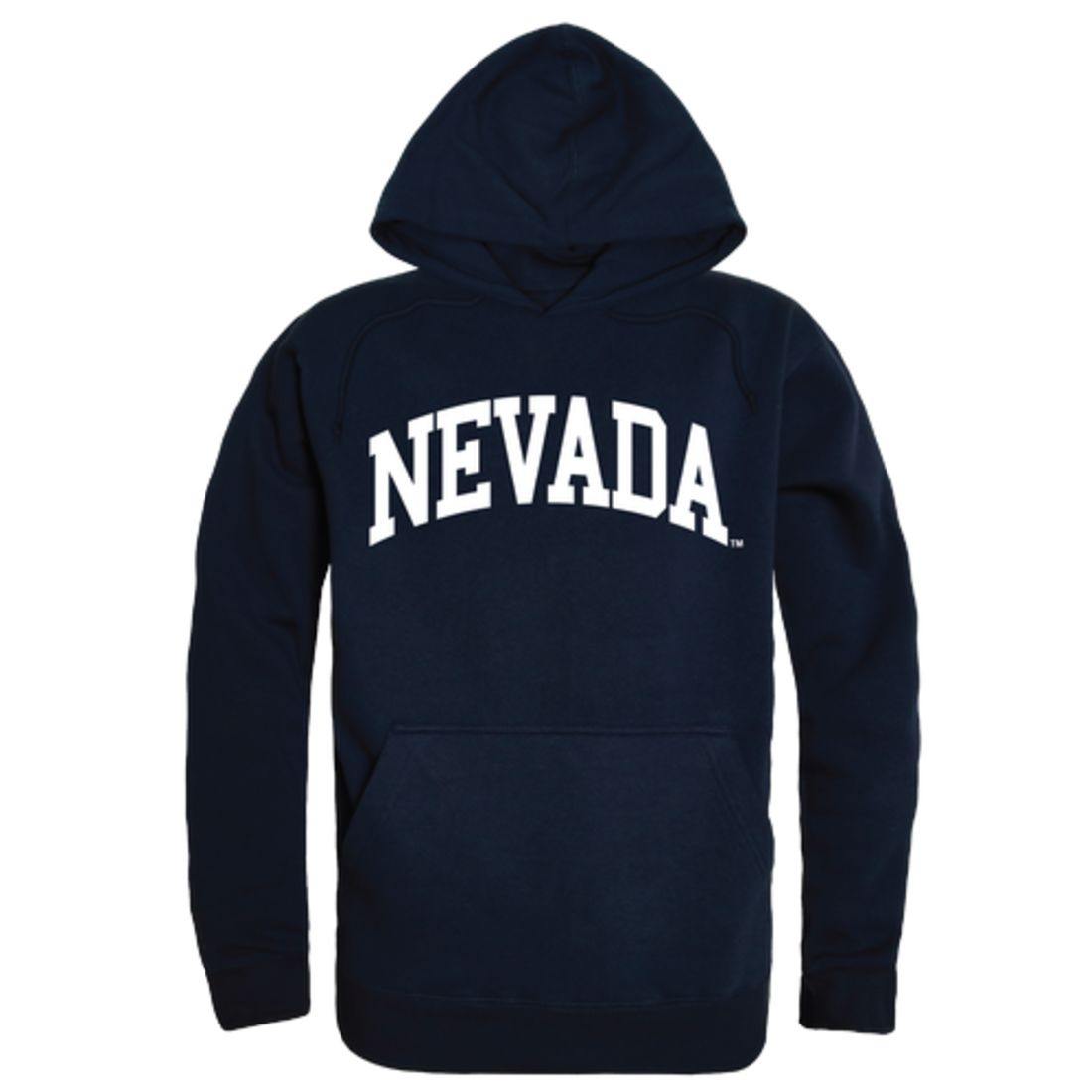 University of Nevada Wolf Pack College Hoodie Sweatshirt Navy