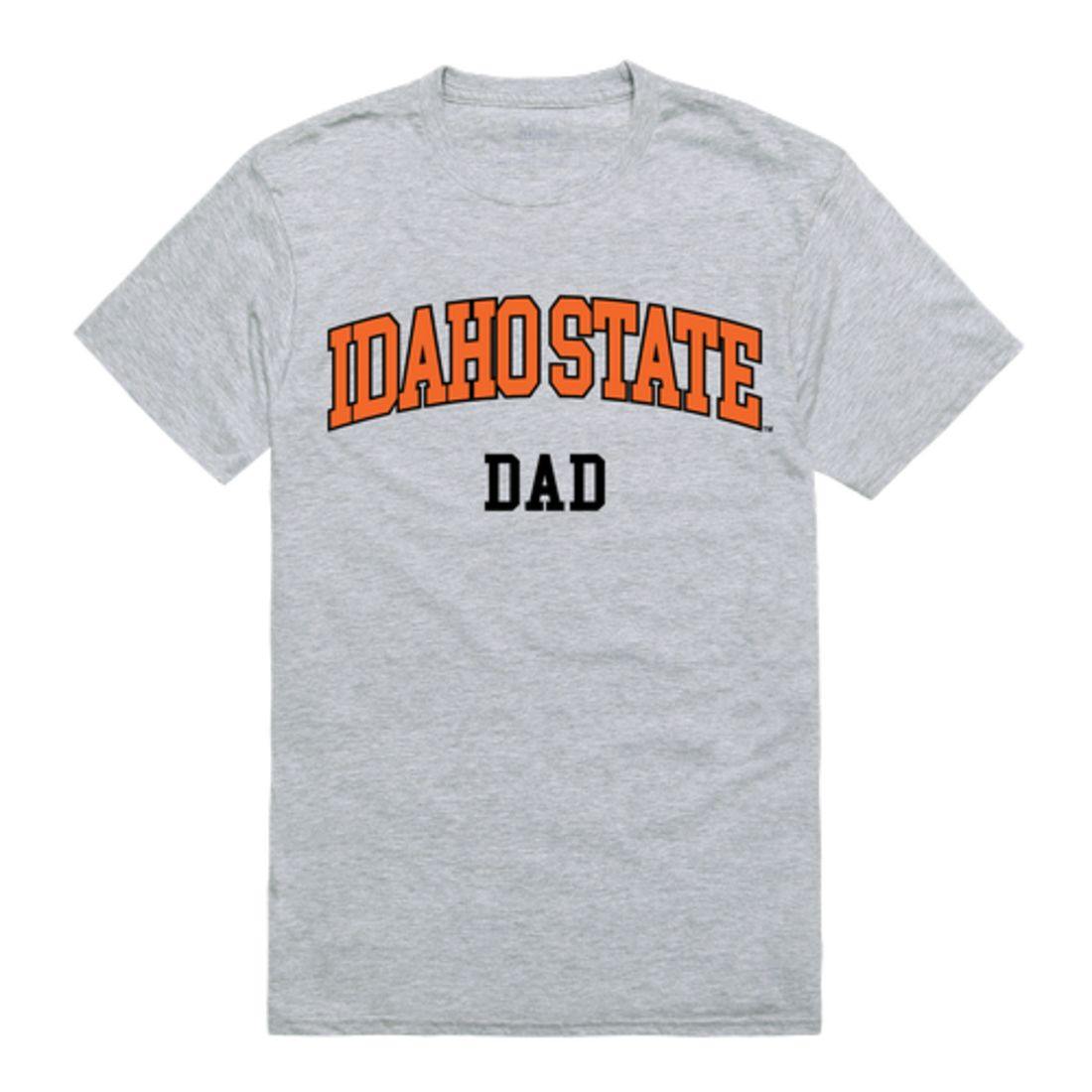 W Republic ISU Idaho State University Bengals College Dad T-Shirt, Heather Grey / Small