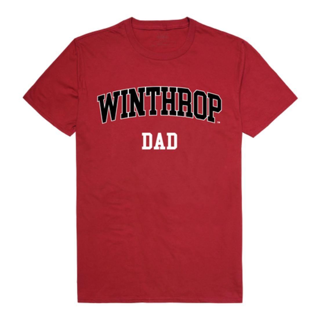 W Republic Winthrop University Eagles College Dad T-Shirt, Cardinal / Medium