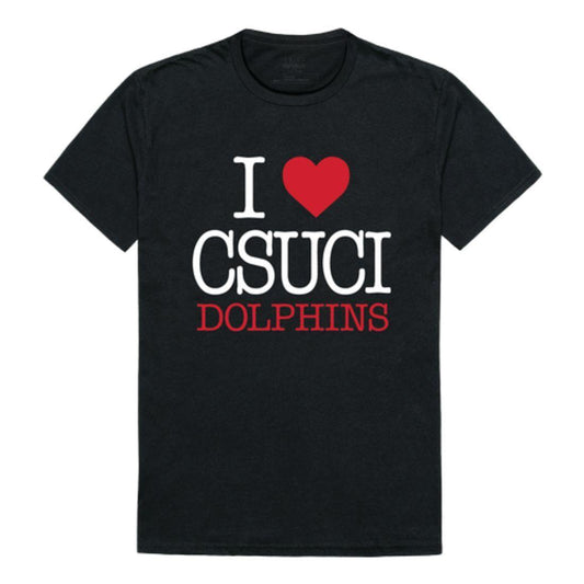 I Love CSUCI CalIfornia State University Channel Islands The Dolphins T-Shirt-Campus-Wardrobe