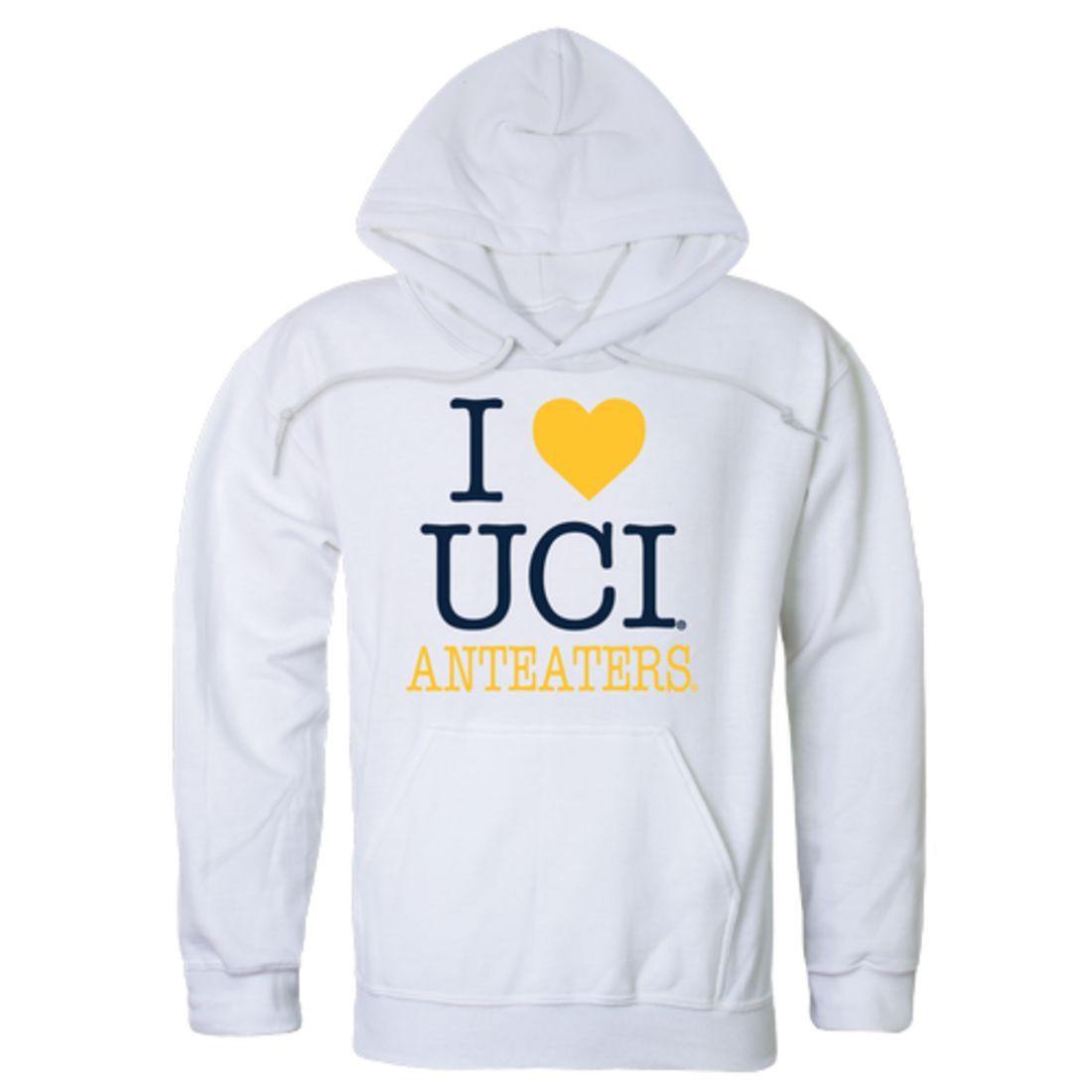 I Love University of California UC Irvine Anteaters Hoodie Sweatshirt-Campus-Wardrobe