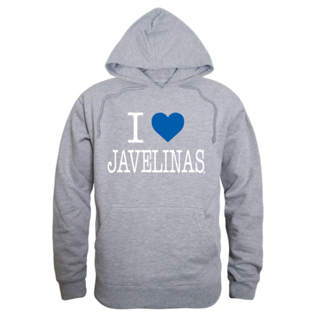 I Love TAMUK Teas A&M University - Kingsville Javelinas Hoodie Sweatshirt-Campus-Wardrobe