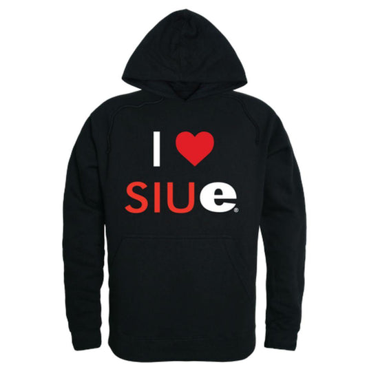 I Love SIUE Southern Illinois University Edwardsville Cougars Hoodie Sweatshirt-Campus-Wardrobe