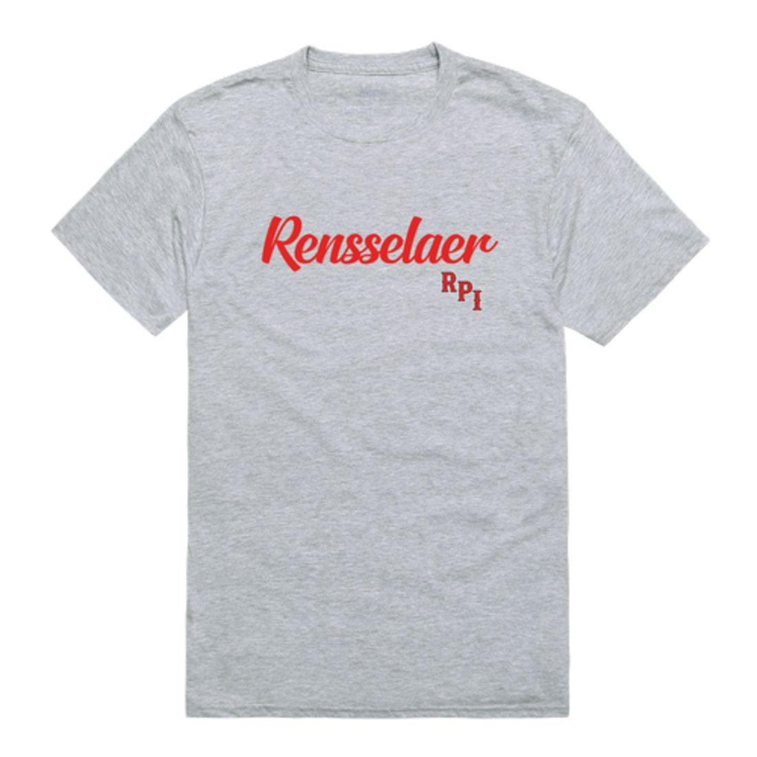 RPI Rensselaer Polytechnic Institute Engineers Script Tee T-Shirt-Campus-Wardrobe