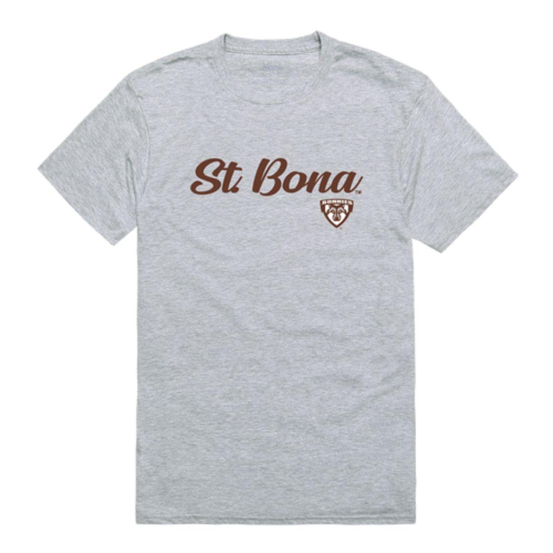 SBU St. Bonaventure University Bonnies Script Tee T-Shirt-Campus-Wardrobe