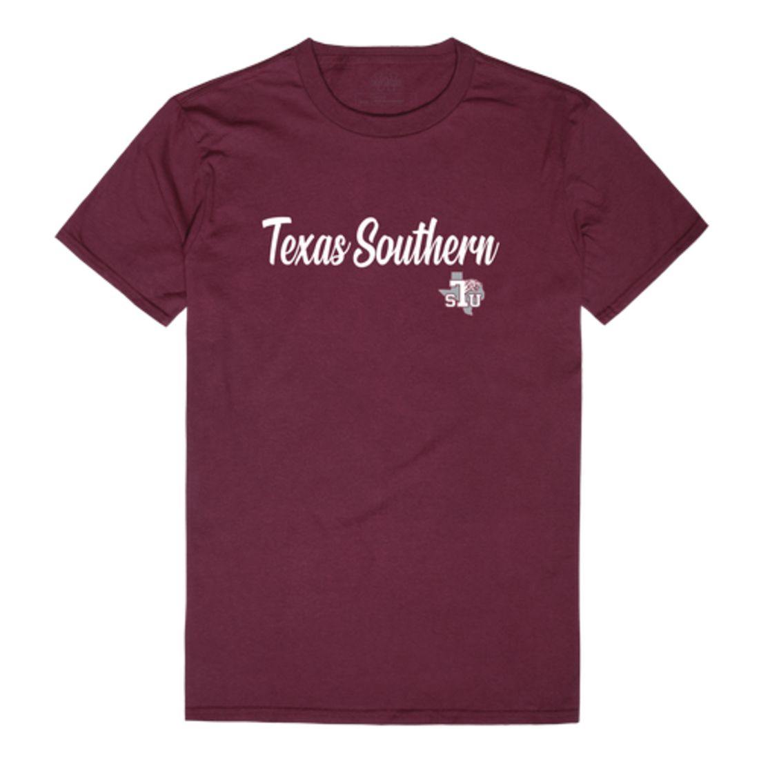 TSU Texas Southern University Tigers Script Tee T-Shirt-Campus-Wardrobe
