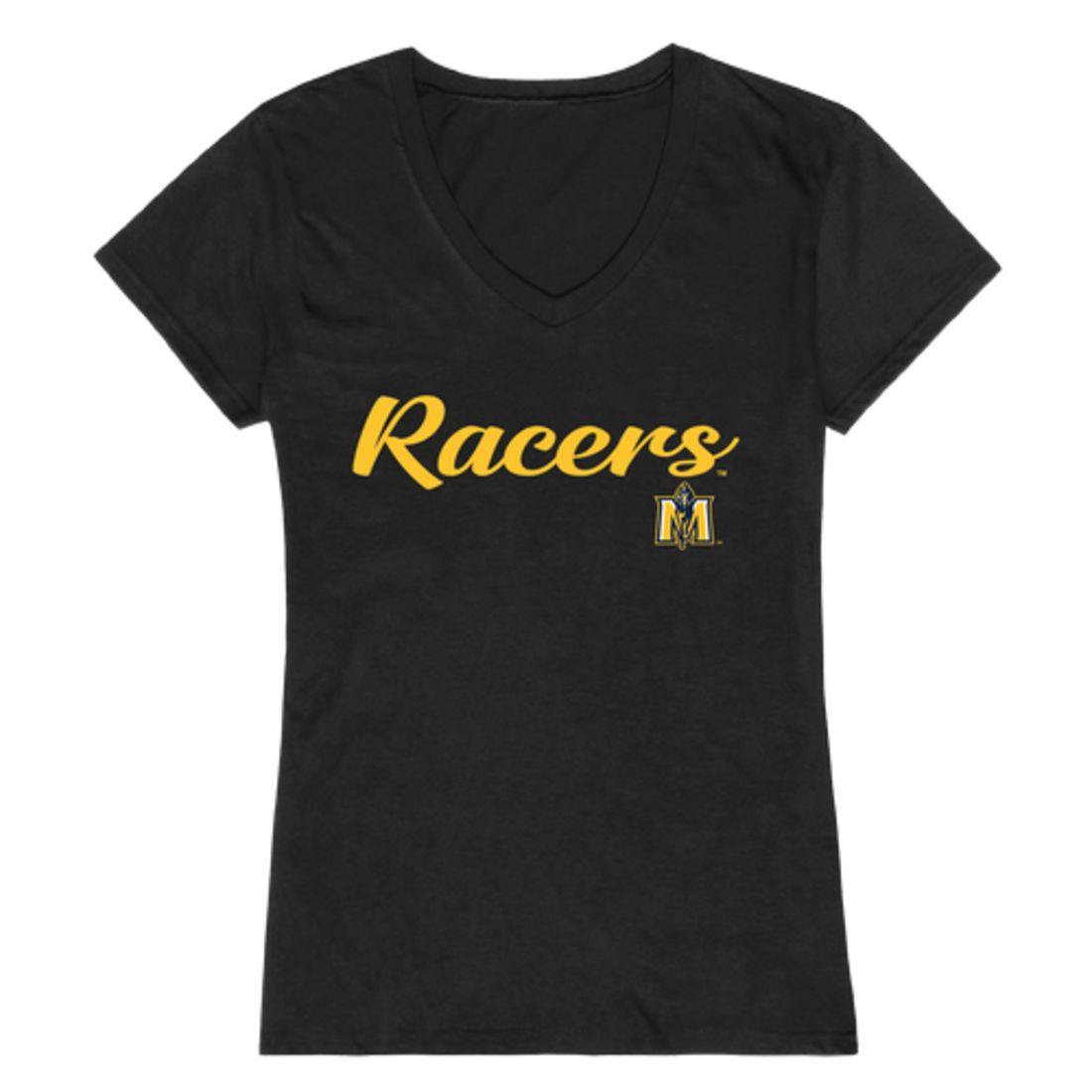 MSU Murray State University Racers Womens Script Tee T-Shirt-Campus-Wardrobe