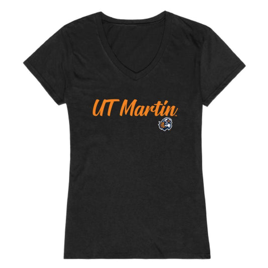 UT University of Tennessee at Martin Skyhawks Womens Script Tee T-Shirt-Campus-Wardrobe