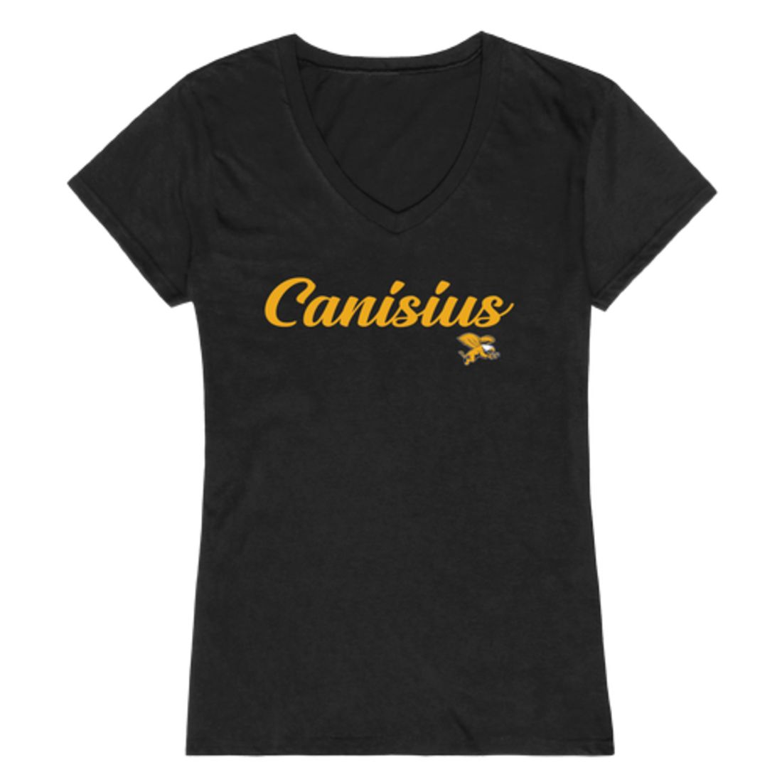 Canisius Collegeen Griffins Womens Script Tee T-Shirt-Campus-Wardrobe