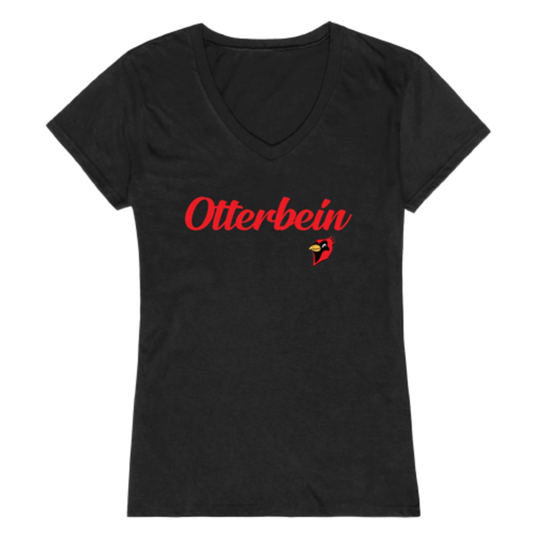 Otterbein Universitys Womens Script Tee T-Shirt-Campus-Wardrobe