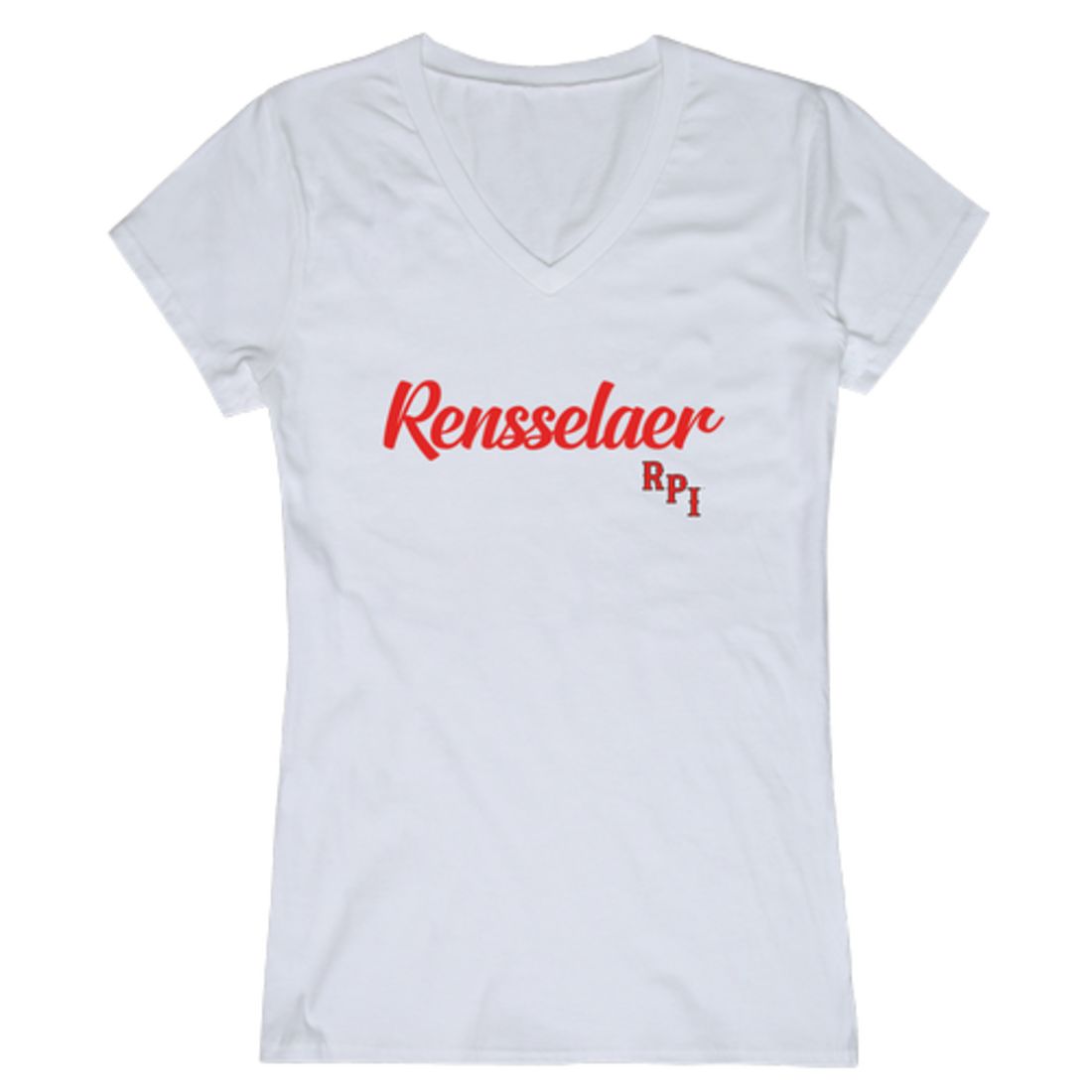RPI Rensselaer Polytechnic Institute Engineers Womens Script Tee T-Shirt-Campus-Wardrobe