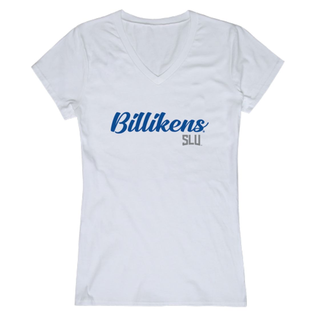SLU Saint Louis University Billikens Womens Script Tee T-Shirt-Campus-Wardrobe