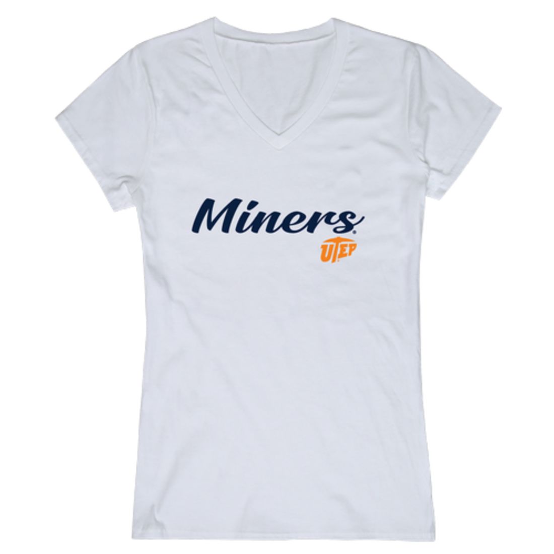 UTEP University of Texas at El Paso Miners Womens Script Tee T-Shirt-Campus-Wardrobe